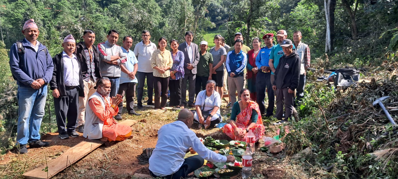 Community training session